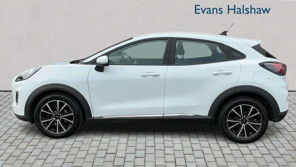 Ford Puma 1.0 Ecoboost Hybrid Mhev Titanium 2023 White #3