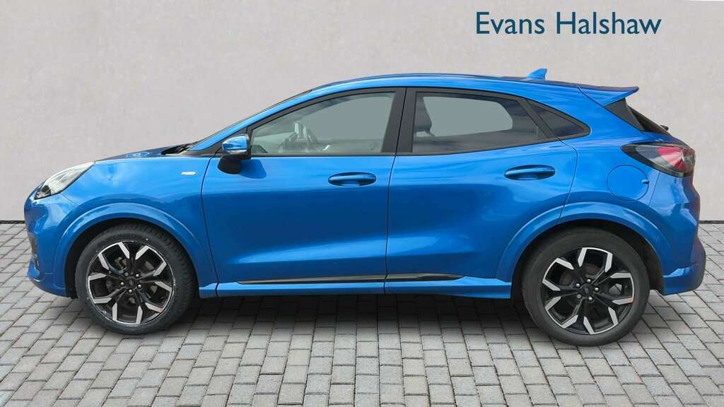 Ford Puma 1.0 Ecoboost Hybrid Mhev St-line X 2023 Blue #3
