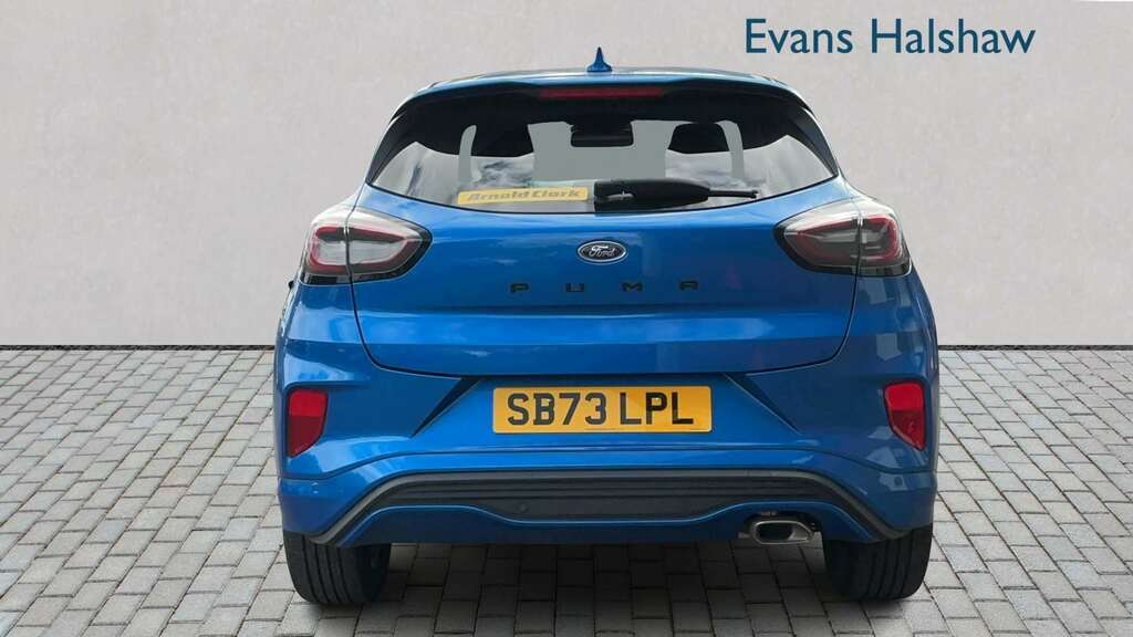 Ford Puma 1.0 Ecoboost Hybrid Mhev St-line X 2023 Blue #5