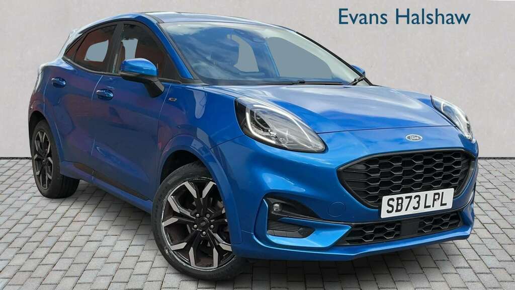 Ford Puma 1.0 Ecoboost Hybrid Mhev St-line X 2023 Blue