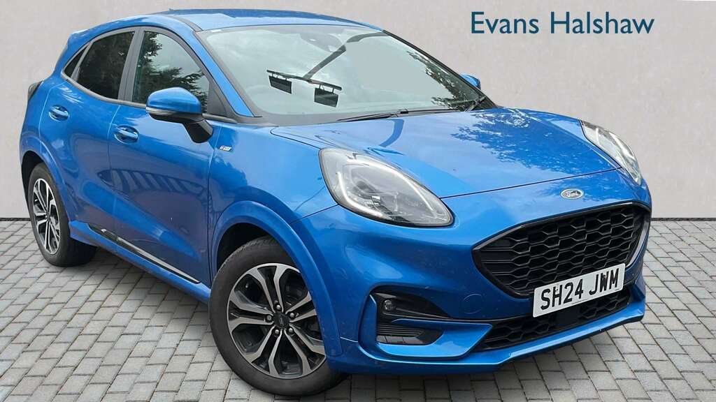 Ford Puma 1.0 Ecoboost Hybrid Mhev St-line 2024 Blue
