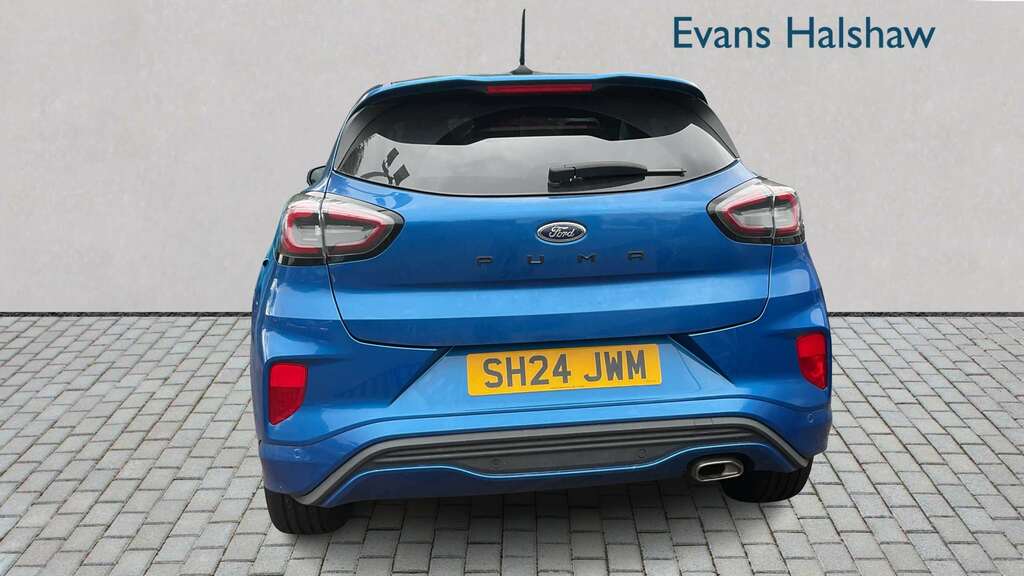 Ford Puma 1.0 Ecoboost Hybrid Mhev St-line 2024 Blue #5