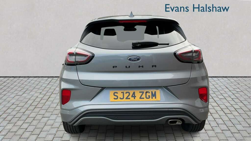 Ford Puma 1.0 Ecoboost Hybrid Mhev 155 St-line X 2024 Silver #5