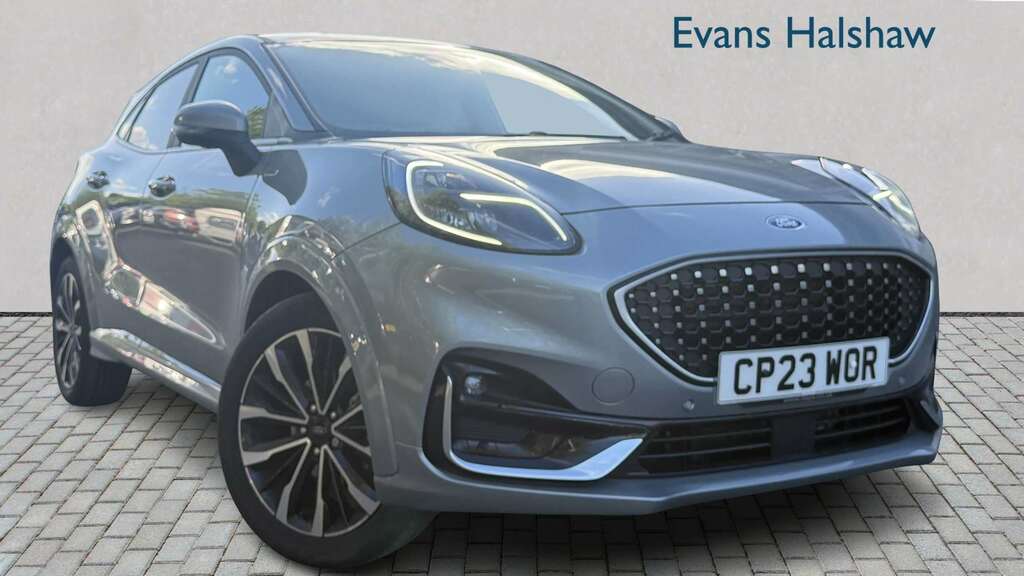 Ford Puma 1.0 Ecoboost Hybr Mhev 155 St-line Vignale Dct Silver