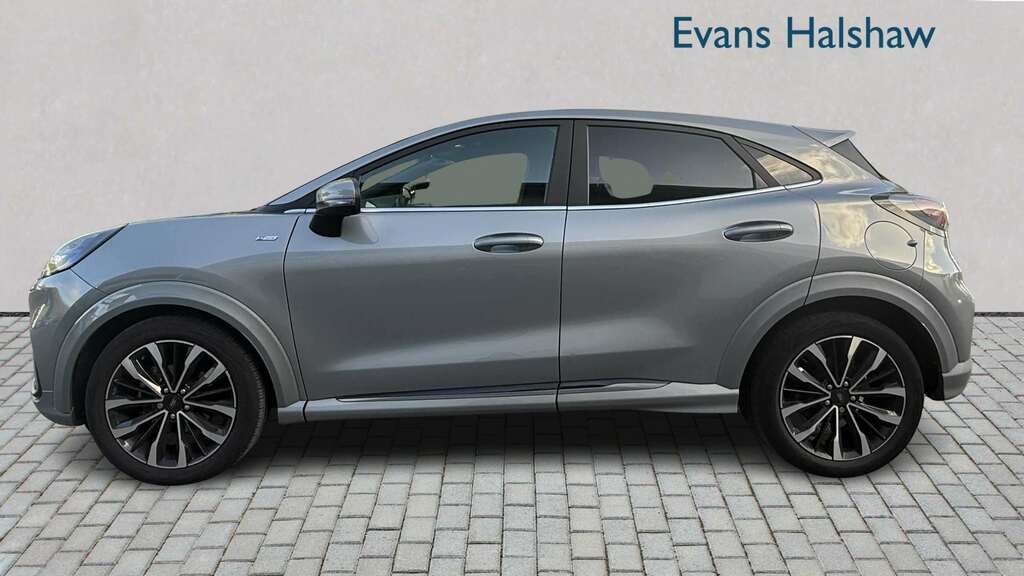 Ford Puma 1.0 Ecoboost Hybr Mhev 155 St-line Vignale Dct Silver #3