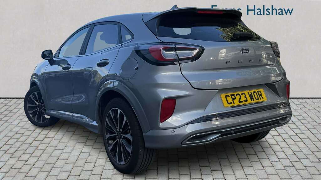 Ford Puma 1.0 Ecoboost Hybr Mhev 155 St-line Vignale Dct Silver #2