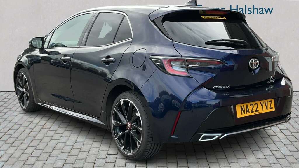 Toyota Corolla 1.8 Vvt-i Hybrid Gr Sport Cvt 2022 Blue #2