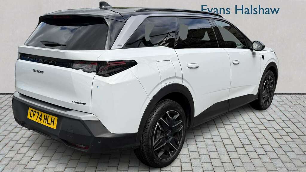 Peugeot 5008 1.2 Hybrid 136 Gt E-dsc6 2024 White #5