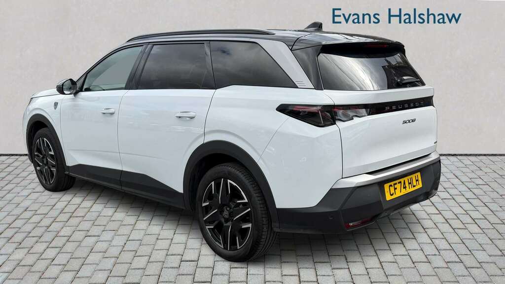 Peugeot 5008 1.2 Hybrid 136 Gt E-dsc6 2024 White #4