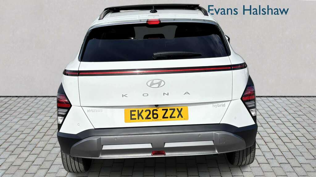 Hyundai Kona 1.6 Hybrid 138 Ultimate Dct 2026 White #6