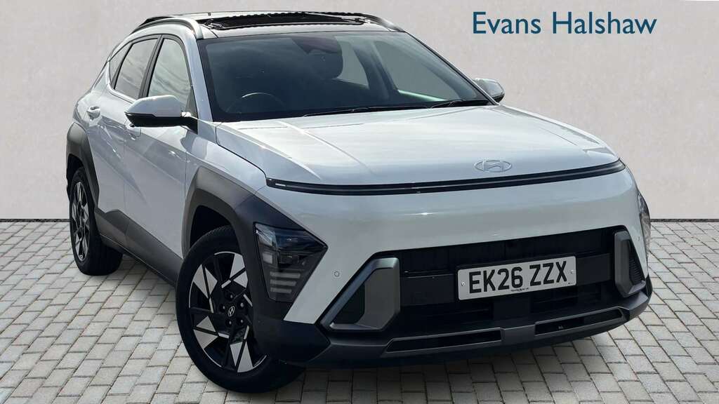 Hyundai Kona 1.6 Hybrid 138 Ultimate Dct 2026 White