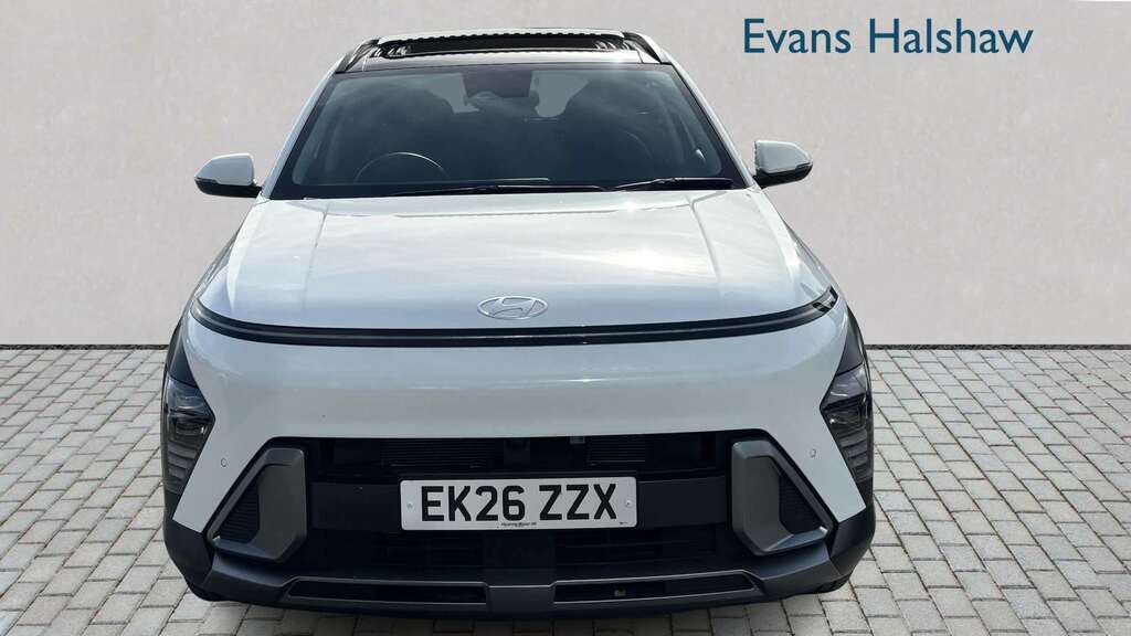 Hyundai Kona 1.6 Hybrid 138 Ultimate Dct 2026 White #4