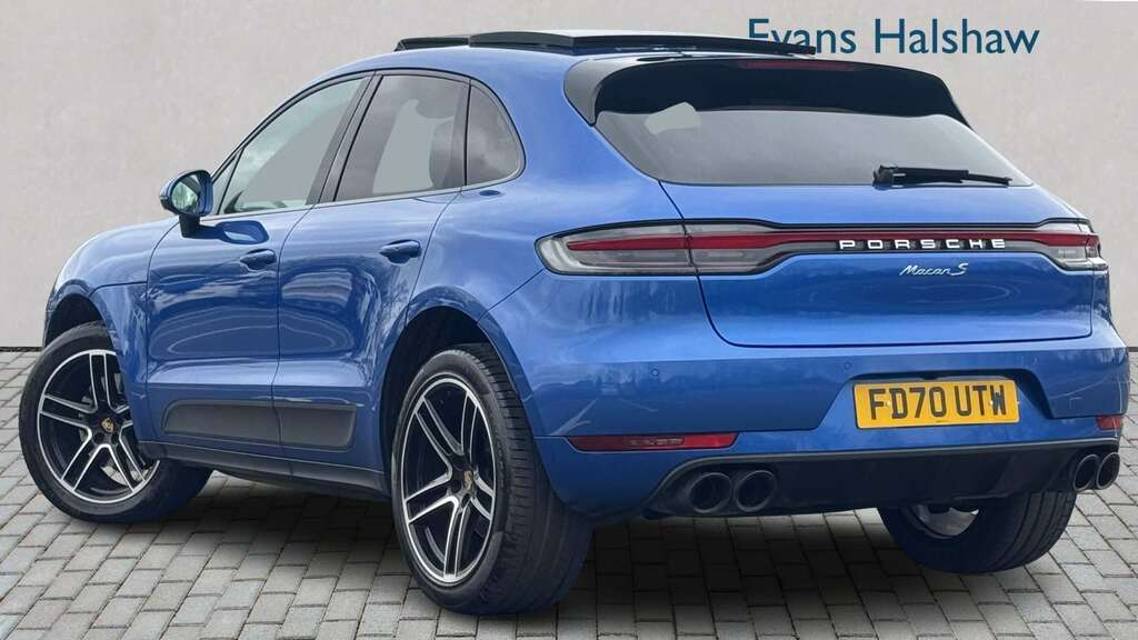 Porsche Macan S Pdk 2020 Blue #2