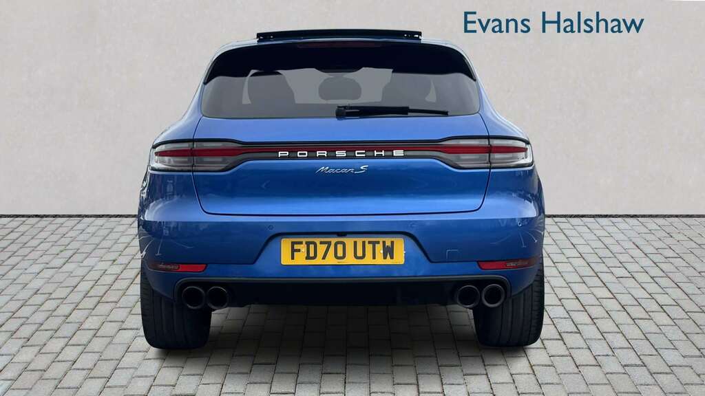 Porsche Macan S Pdk 2020 Blue #6