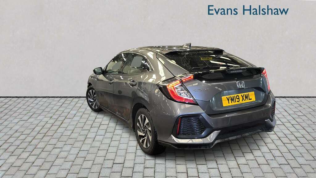 Honda Civic 1.0 Vtec Turbo 126 Se Cvt 2019 Grey #2