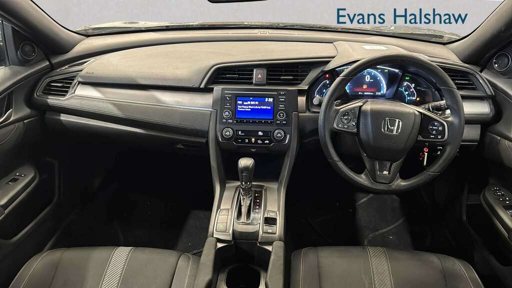 Honda Civic 1.0 Vtec Turbo 126 Se Cvt 2019 Grey #6
