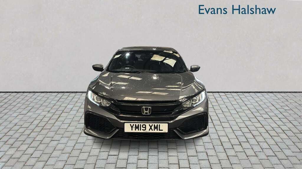 Honda Civic 1.0 Vtec Turbo 126 Se Cvt 2019 Grey #4
