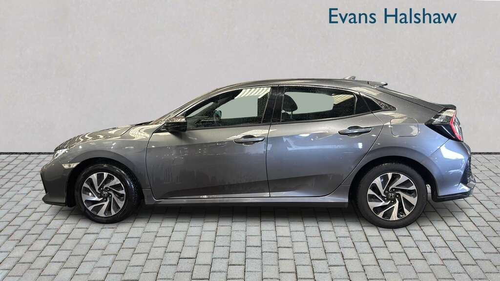 Honda Civic 1.0 Vtec Turbo 126 Se Cvt 2019 Grey #3
