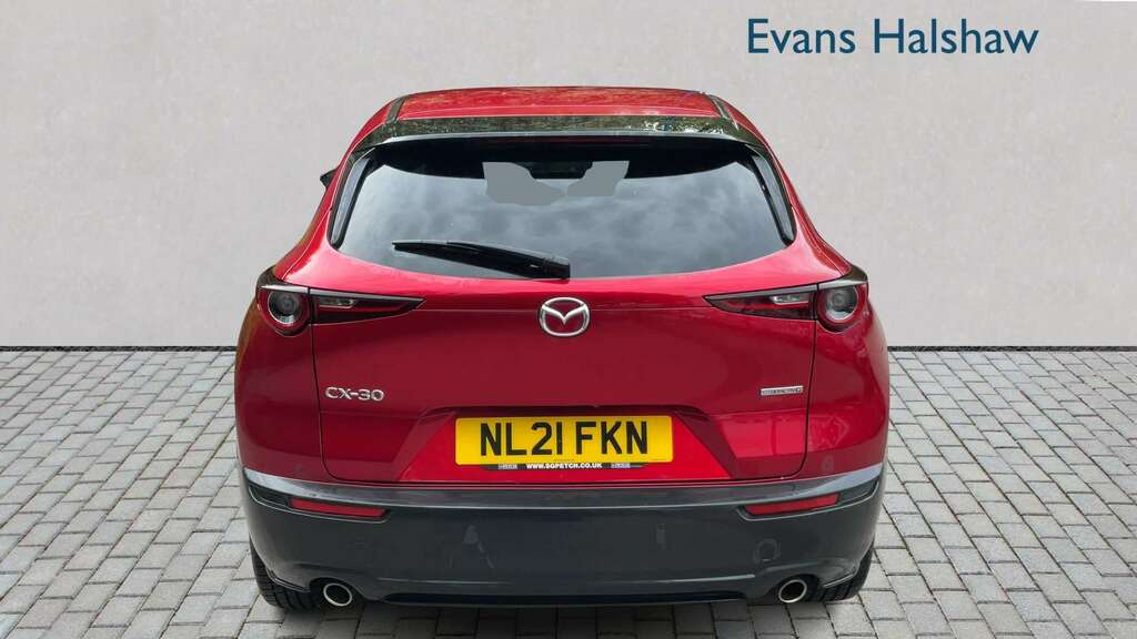 Mazda CX-30 2.0 E-skyactiv G Mhev Sport Lux 2021 Red #5