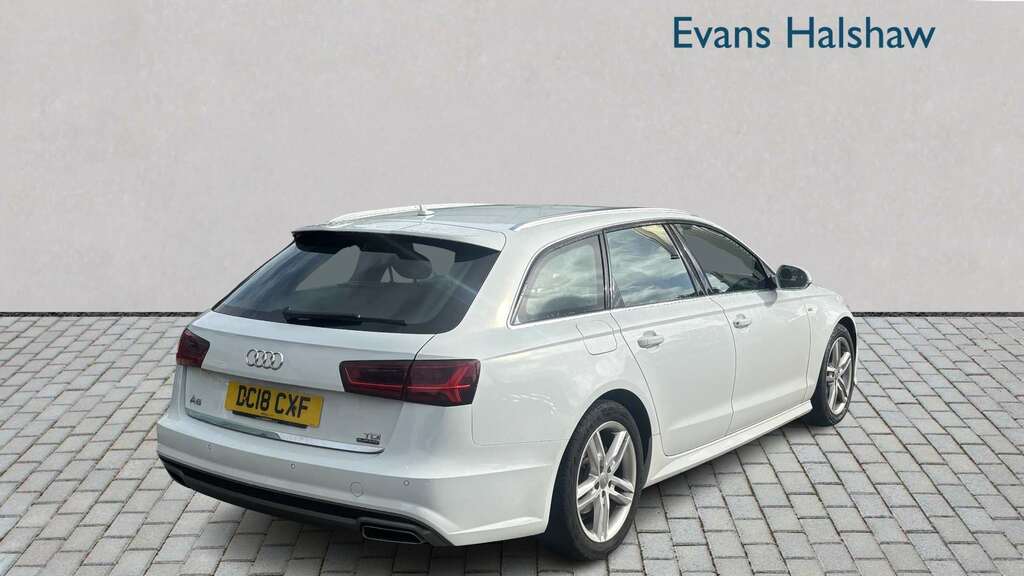 Audi A6 2.0 Tdi Quattro S Line S Tronic 2018 White #4