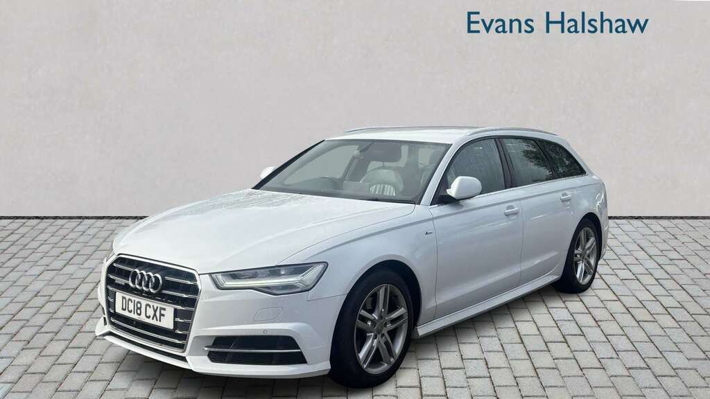 Audi A6 2.0 Tdi Quattro S Line S Tronic 2018 White #2