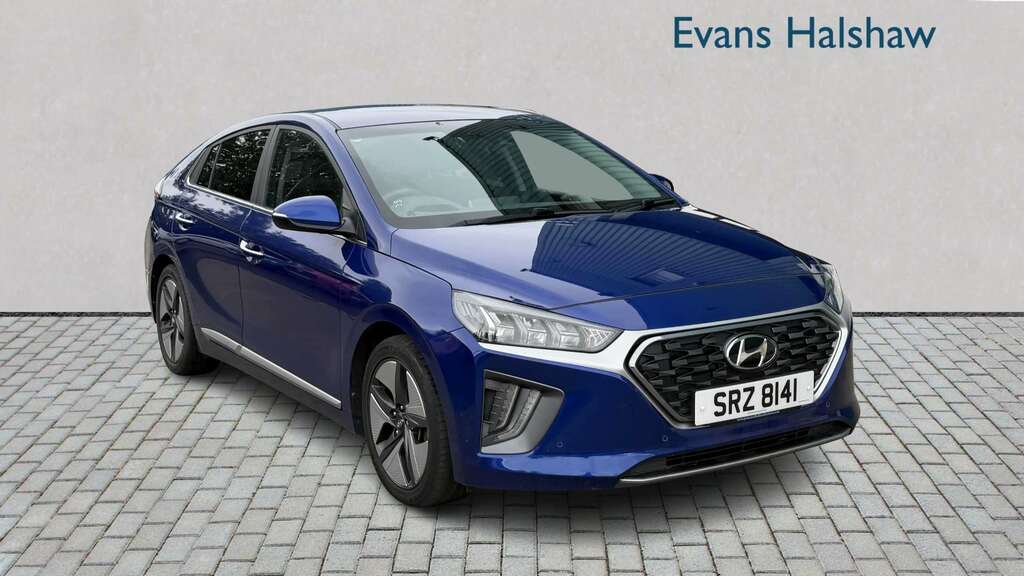 Hyundai Ioniq 1.6 Gdi Hybrid Premium Se Dct 2021 Blue