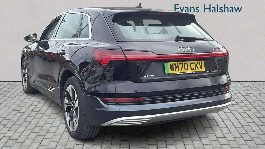 Audi E-tron 230Kw 50 Quattro 71Kwh Sport 2020 Black #2