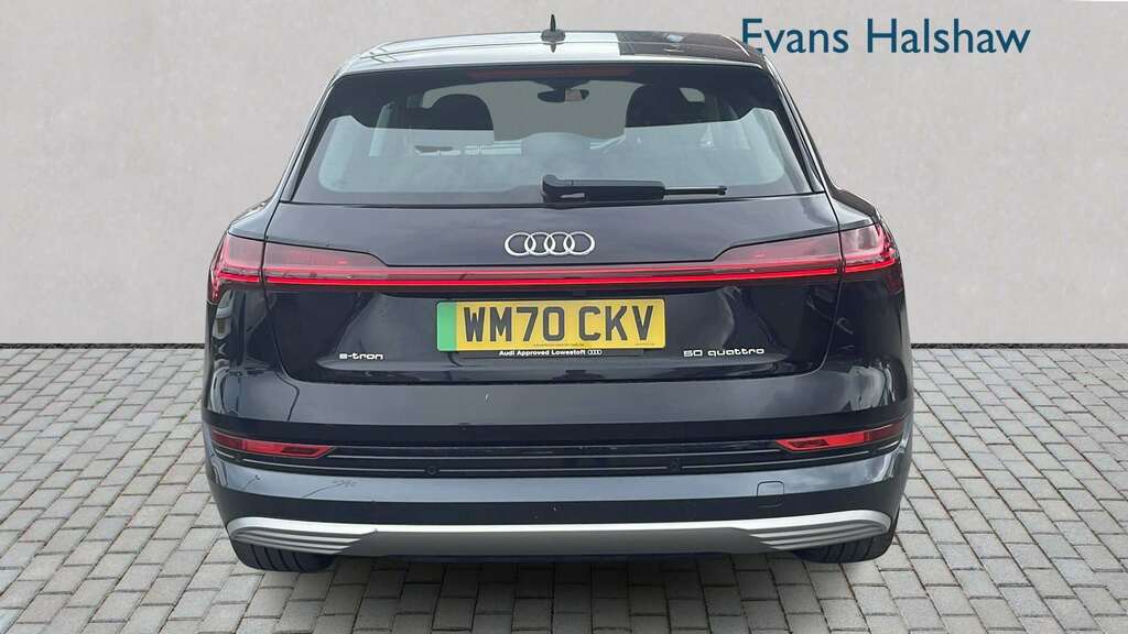 Audi E-tron 230Kw 50 Quattro 71Kwh Sport 2020 Black #6