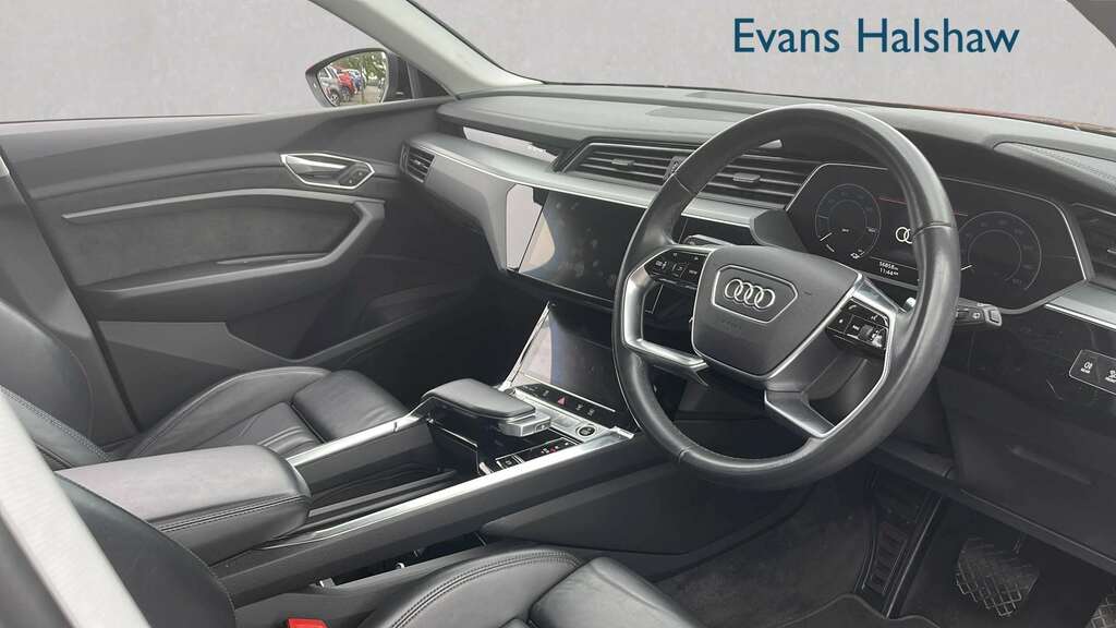 Audi E-tron Sportback Quattro S Line 1 Owner Black Pack White #9