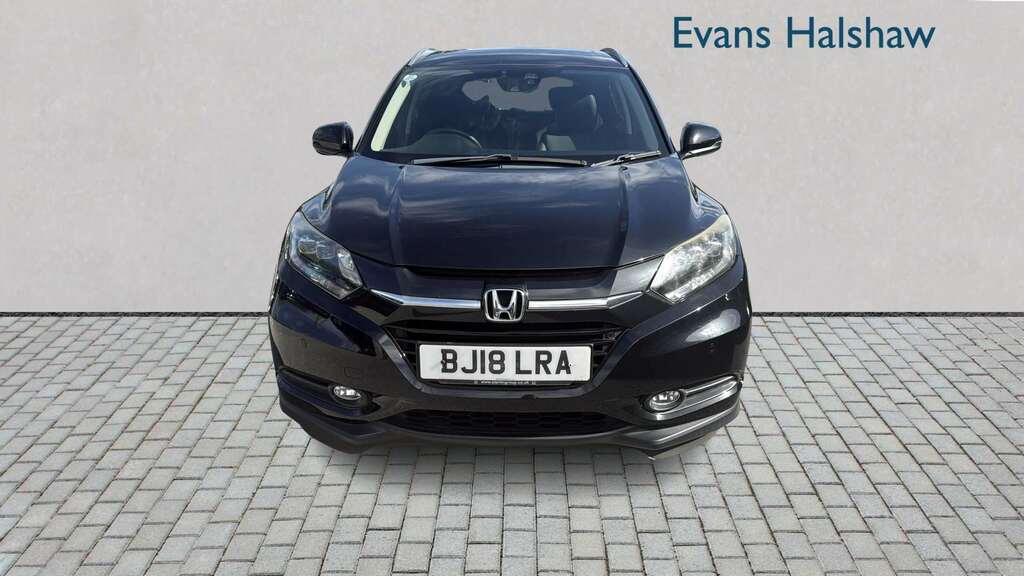 Honda Hr-V 1.5 I-vtec Ex Cvt 2018 Black #4
