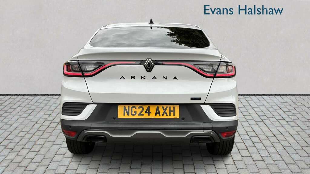 Renault Arkana 1.6 E-tech Fhev 145 Esprit Alpine 2024 White #6