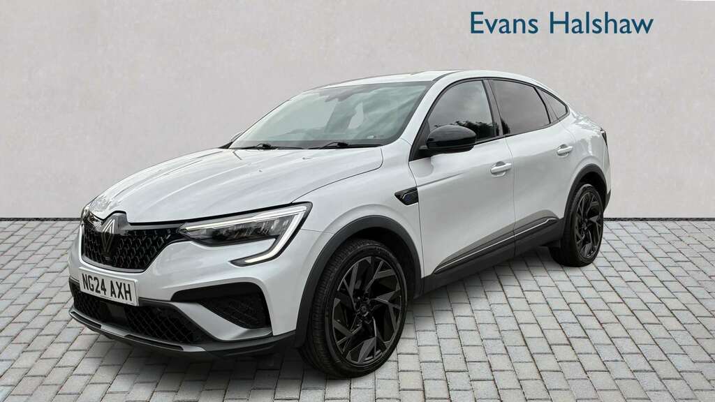 Renault Arkana 1.6 E-tech Fhev 145 Esprit Alpine 2024 White #3