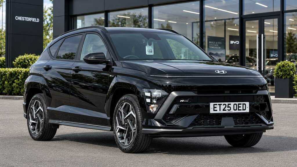 Hyundai Kona 1.6T 138 N Line 2025 Black