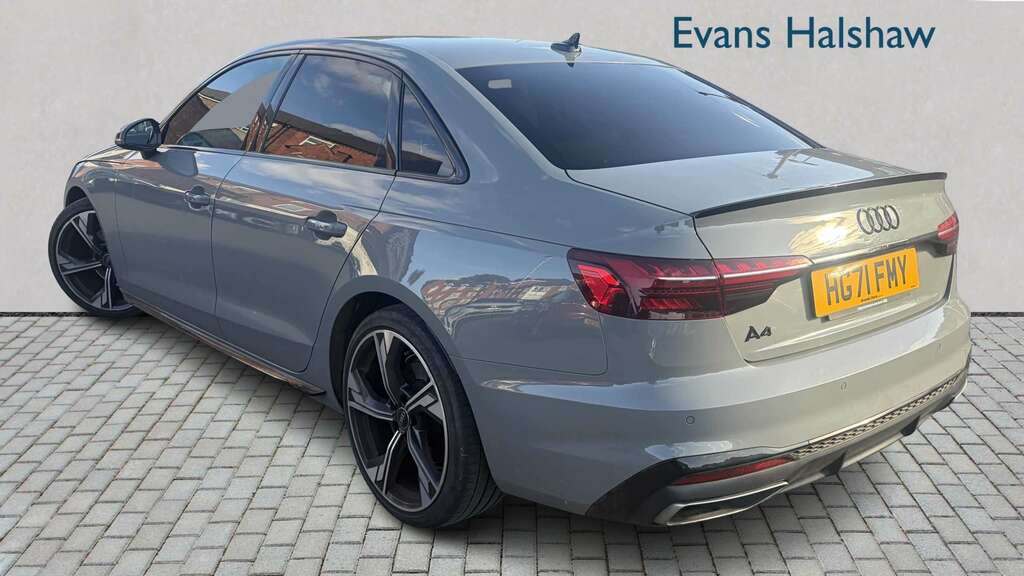 Audi A4 2.0 Tdi S Line Black Edition Mhev 161 Bhp Grey #4