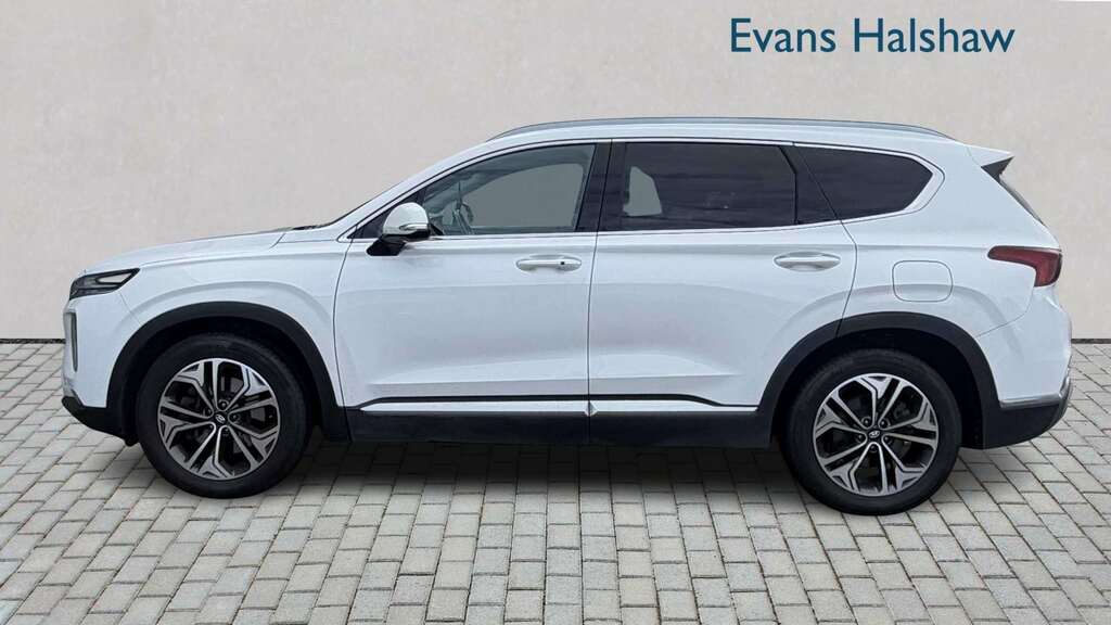 Hyundai Santa Fe 2.2 Crdi Premium Se 4Wd 2019 White #3