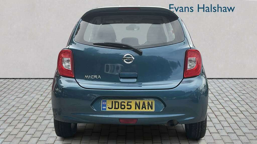 Nissan Micra 1.2 Acenta Cvt 2015 Blue #5