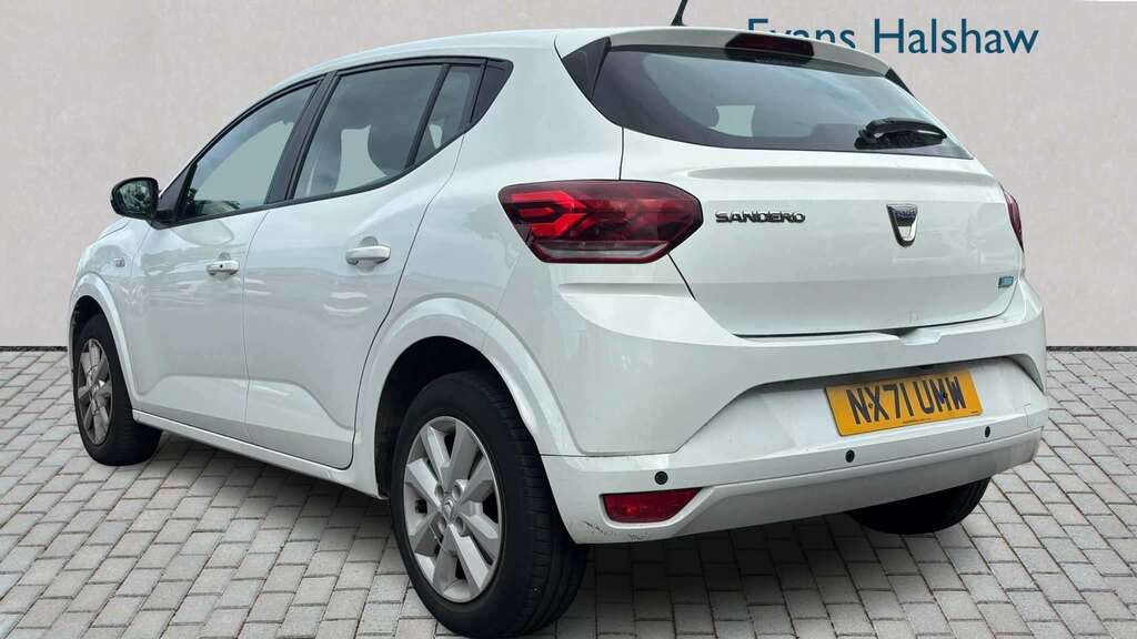 Dacia Sandero 1.0 Tce Bi-fuel Comfort 2022 White #3