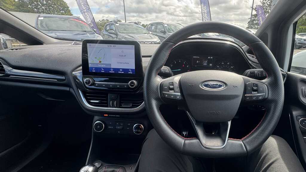 Ford Fiesta St-line Edition White #10