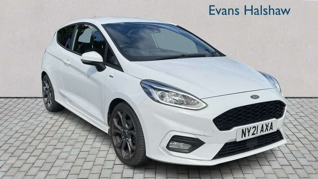 Ford Fiesta 1.0 Ecoboost 95 St-line Edition 2021 White