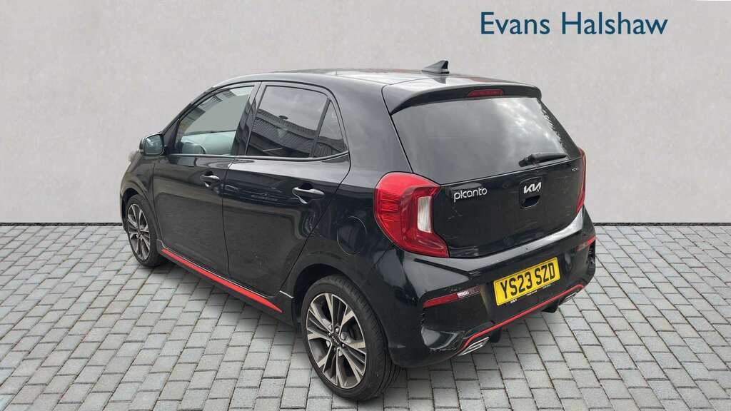Kia Picanto 1.0 Gt-line 4 Seats 2023 Black #4