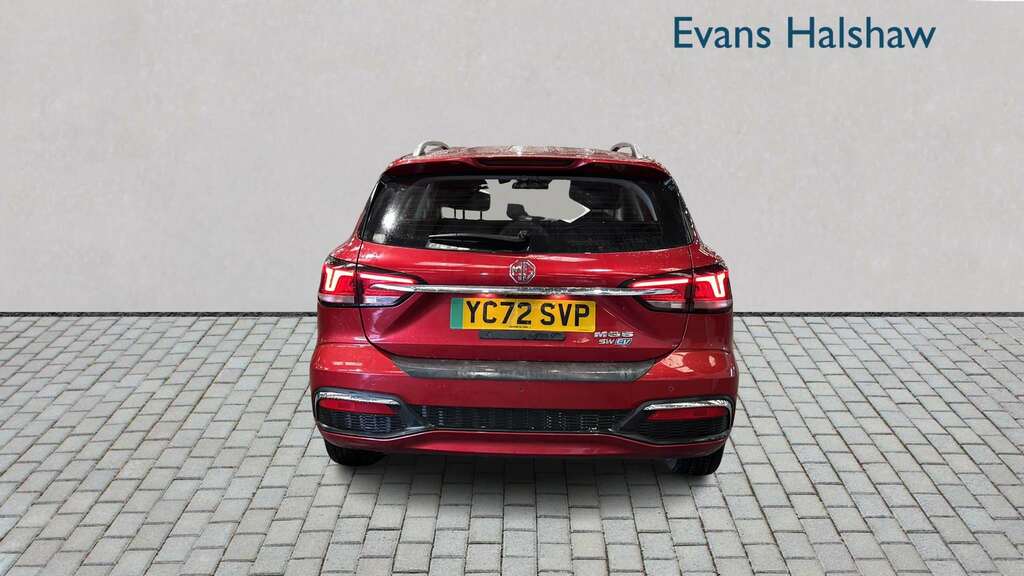 MG MG5 115Kw Exclusive Ev 61Kwh 2022 Red #5