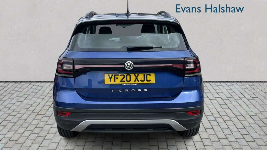 Volkswagen T-Cross 1.0 Tsi 115 Se Dsg 2020 Blue #5