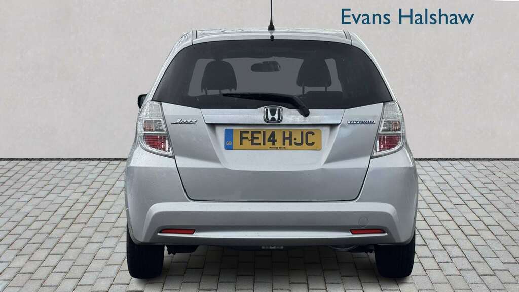 Honda Jazz 1.3 Ima Hx-t Hybrid Cvt 2014 Silver #5