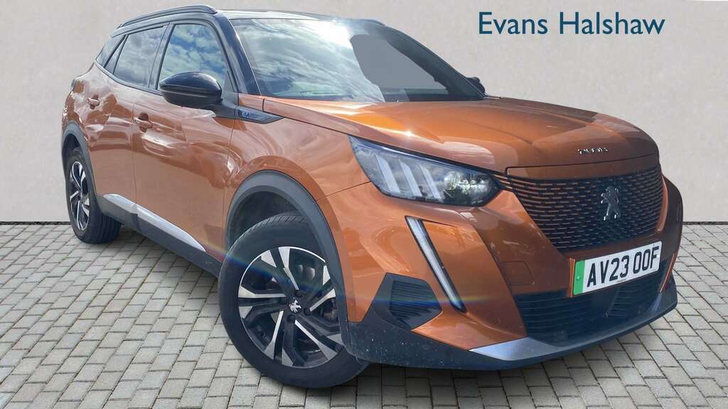 Peugeot e-2008 100Kw Gt 50Kwh 2023 Orange