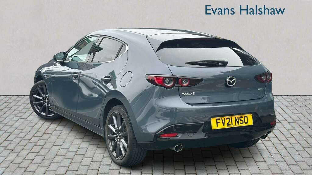 Mazda 3 2.0 E-skyactiv G Mhev Sport Lux 2021 Grey #2
