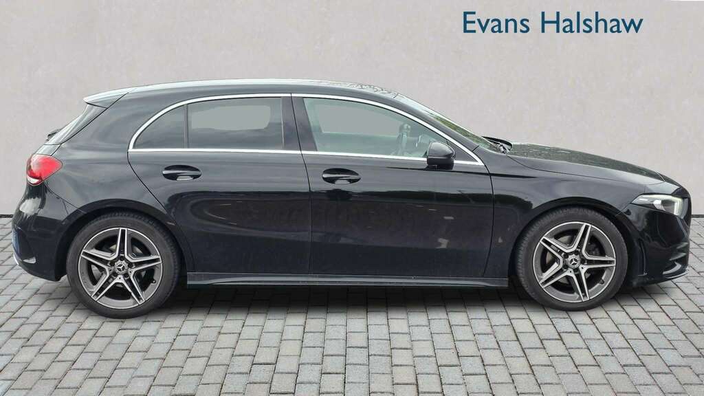 Mercedes-Benz A Class A180d Amg Line 2019 BT69FYW Black #5
