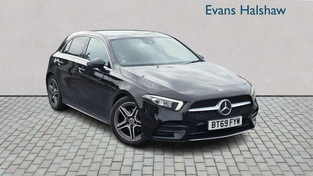 Mercedes-Benz A Class A180d Amg Line 2019 Black