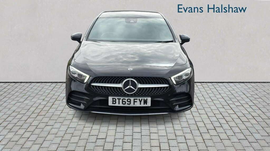 Mercedes-Benz A Class A180d Amg Line 2019 BT69FYW Black #2
