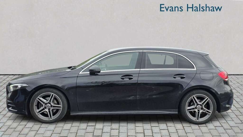 Mercedes-Benz A Class A180d Amg Line 2019 BT69FYW Black #6