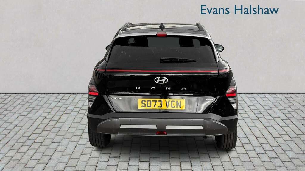 Hyundai Kona 1.6 Gdi Hybrid Ultimate Dct 2024 Black #5